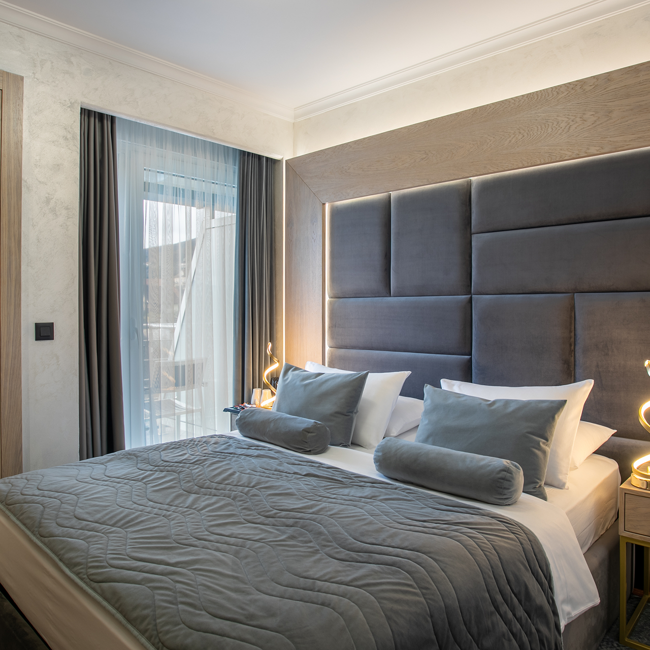 Cameră de hotel modernă